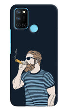 Smoking Realme C17/Realme 7i Hard Case Back Cover by Casekaro
