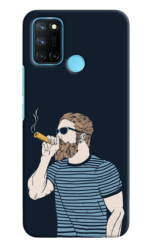 Smoking Realme C17/Realme 7i Hard Case Back Cover by Casekaro