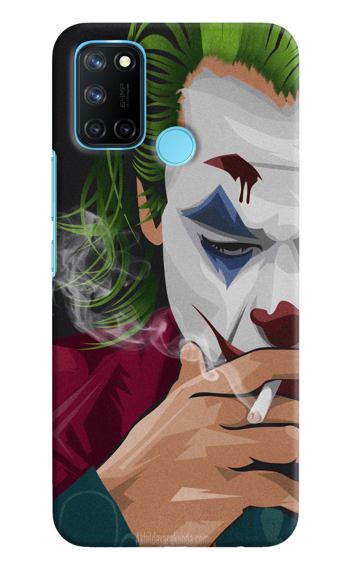 Joker Smoking Realme C17/Realme 7i Hard Case Back Cover by Casekaro