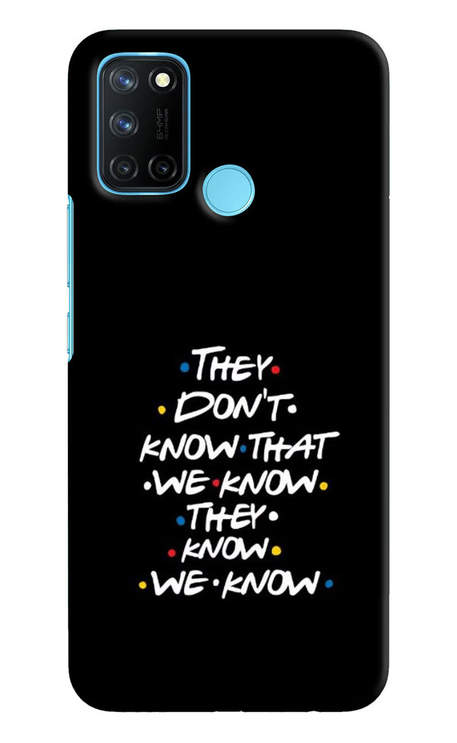 FRIENDS Dialogue Realme C17/Realme 7i Hard Case Back Cover by Casekaro