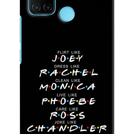 FRIENDS Character Realme C17/Realme 7i Hard Case Back Cover by Casekaro