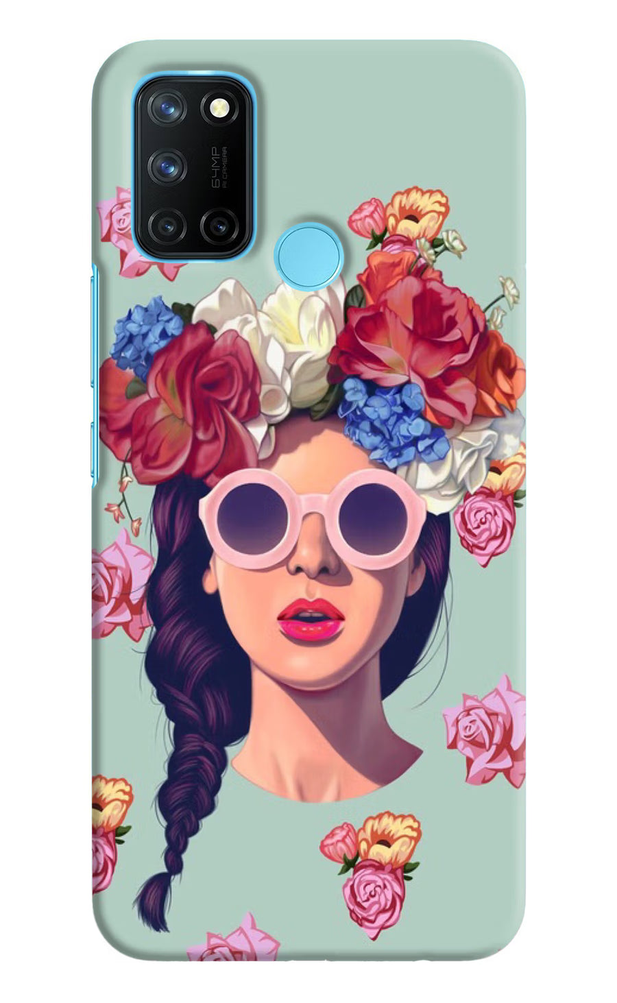 Pretty Girl Realme C17/Realme 7i Back Cover, Hard case