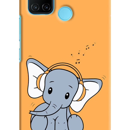 High On Music Realme C17/Realme 7i Hard Case Back Cover by Casekaro