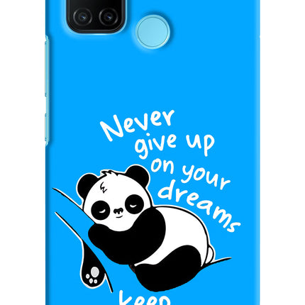 Keep Sleeping Realme C17/Realme 7i Hard Case Back Cover by Casekaro