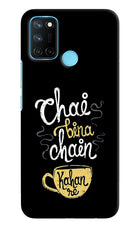 Chai Bina Chain Kaha Re Realme C17/Realme 7i Hard Case Back Cover by Casekaro