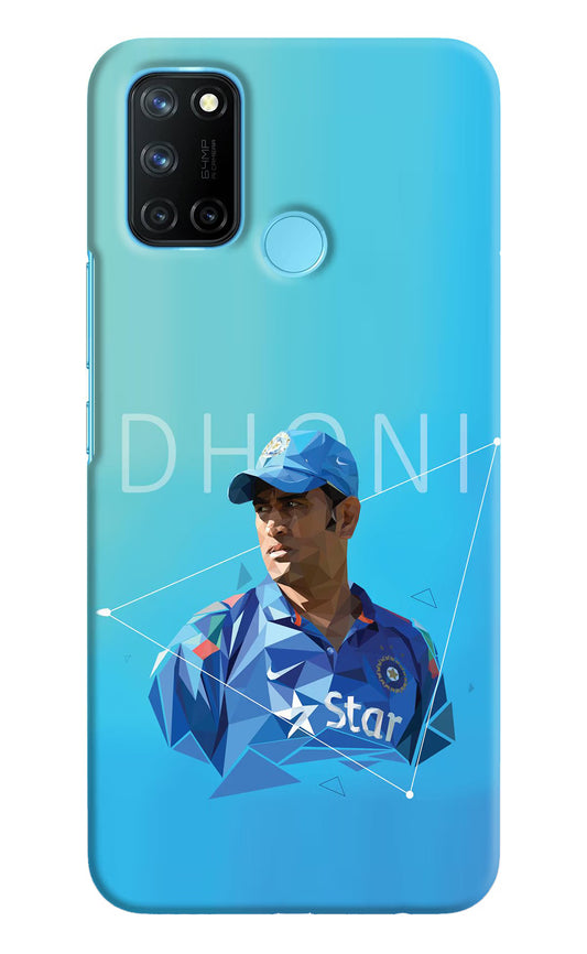 Dhoni Artwork Realme C17/Realme 7i Hard Case Back Cover by Casekaro