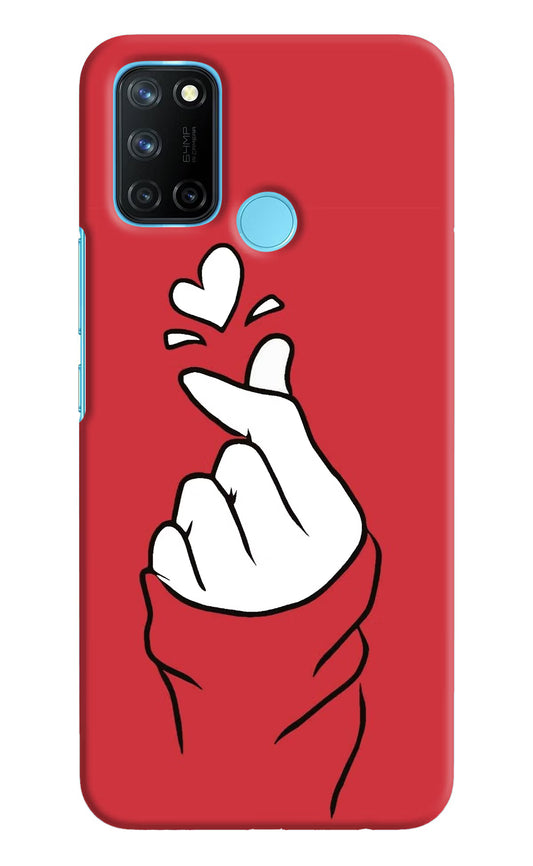 Korean Love Sign Realme C17/Realme 7i Hard Case Back Cover by Casekaro