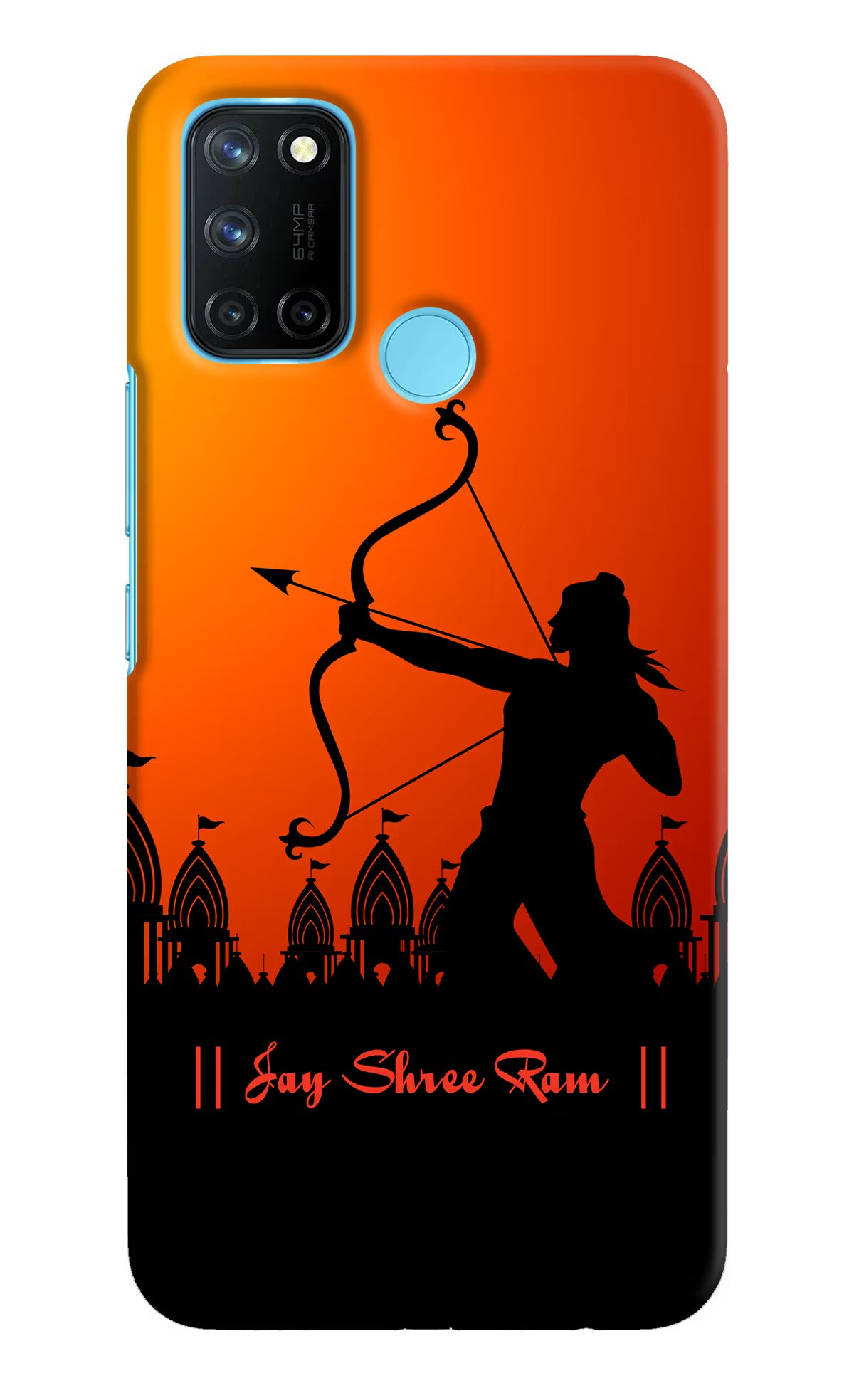 Lord Ram - 4 Realme C17/Realme 7i Hard Case Back Cover by Casekaro