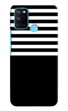 Black and White Print Realme C17/Realme 7i Hard Case Back Cover by Casekaro
