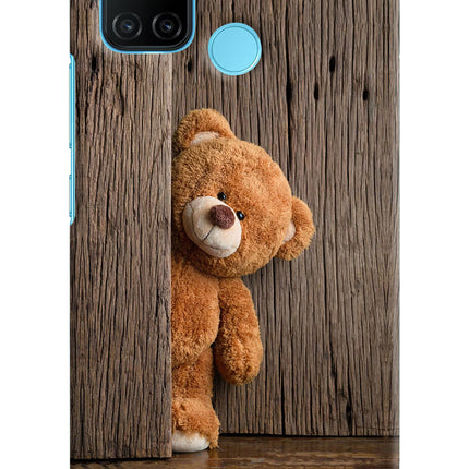 Teddy Wooden Realme C17/Realme 7i Hard Case Back Cover by Casekaro