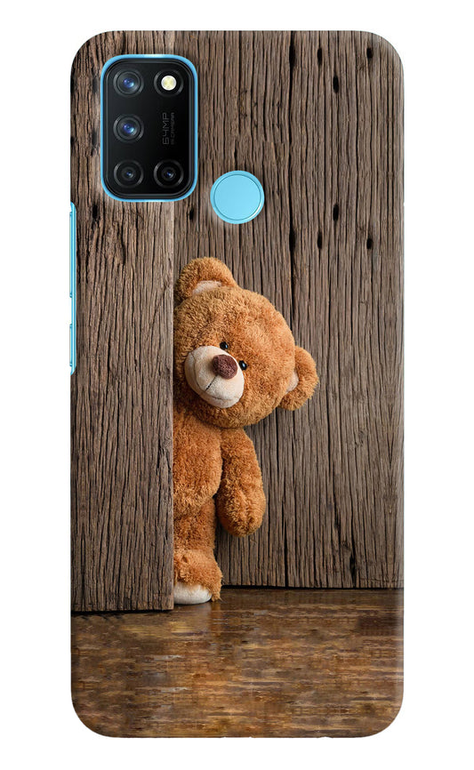 Teddy Wooden Realme C17/Realme 7i Hard Case Back Cover by Casekaro
