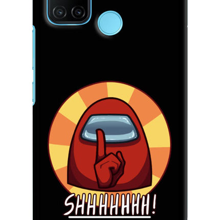 Among Us Shhh! Realme C17/Realme 7i Hard Case Back Cover by Casekaro