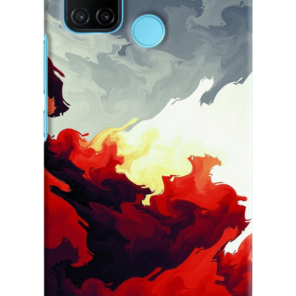 Fire Cloud Realme C17/Realme 7i Hard Case Back Cover by Casekaro
