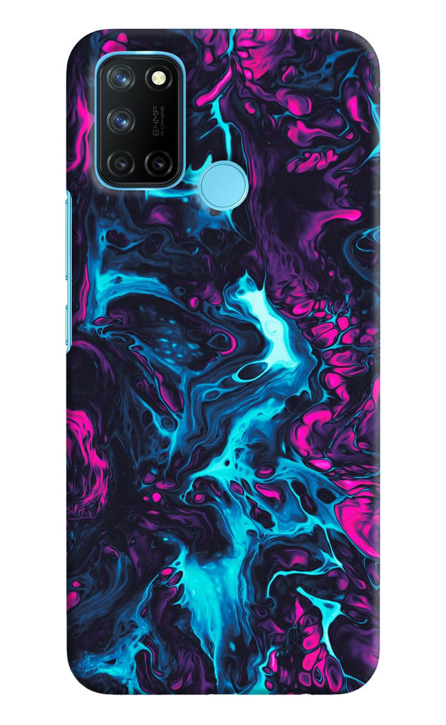 Abstract Realme C17/Realme 7i Hard Case Back Cover by Casekaro