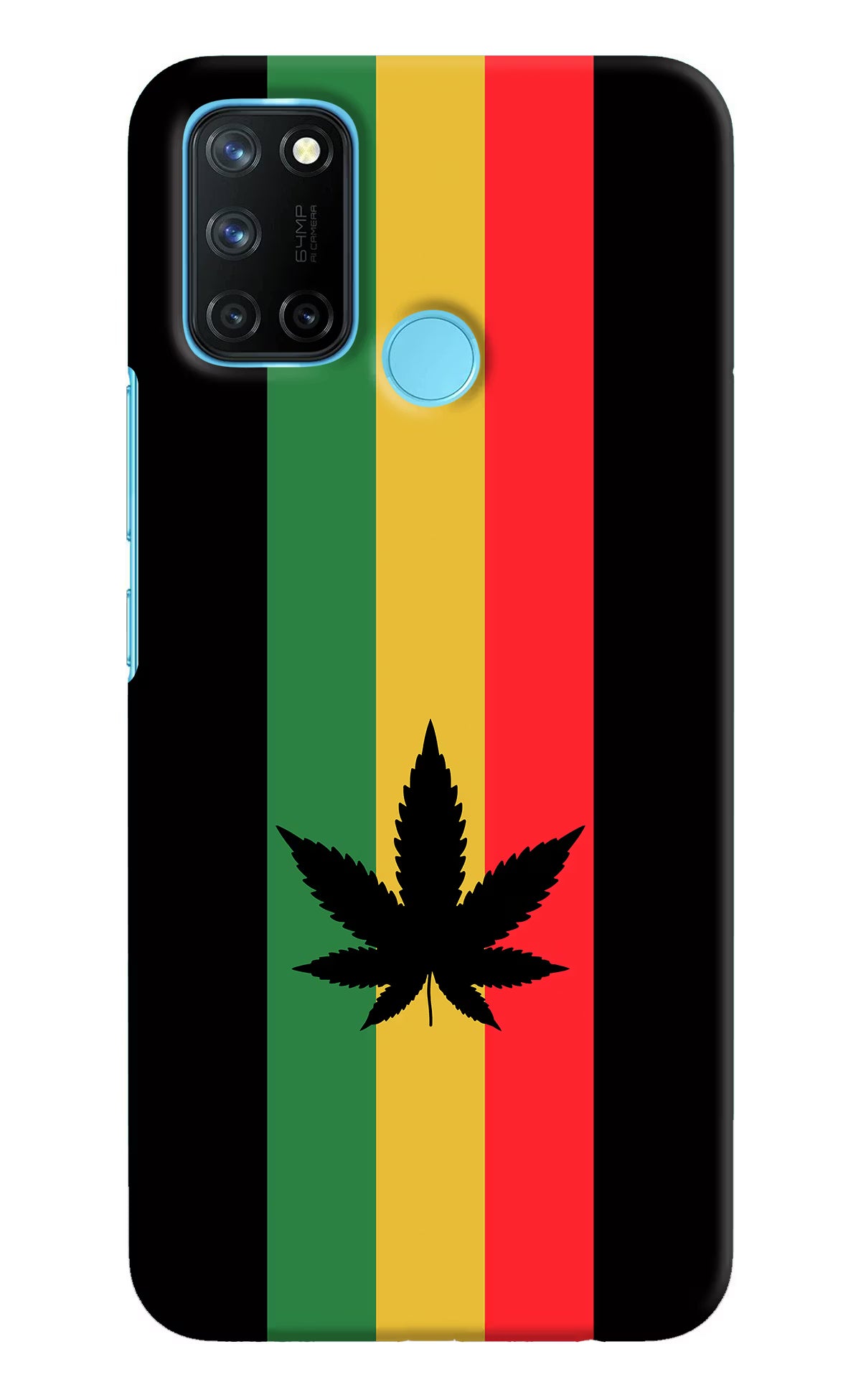 Weed Flag Realme C17/Realme 7i Hard Case Back Cover by Casekaro