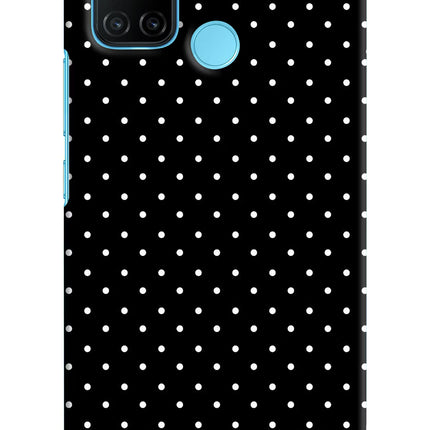 White Dots Realme C17/Realme 7i Hard Case Back Cover by Casekaro