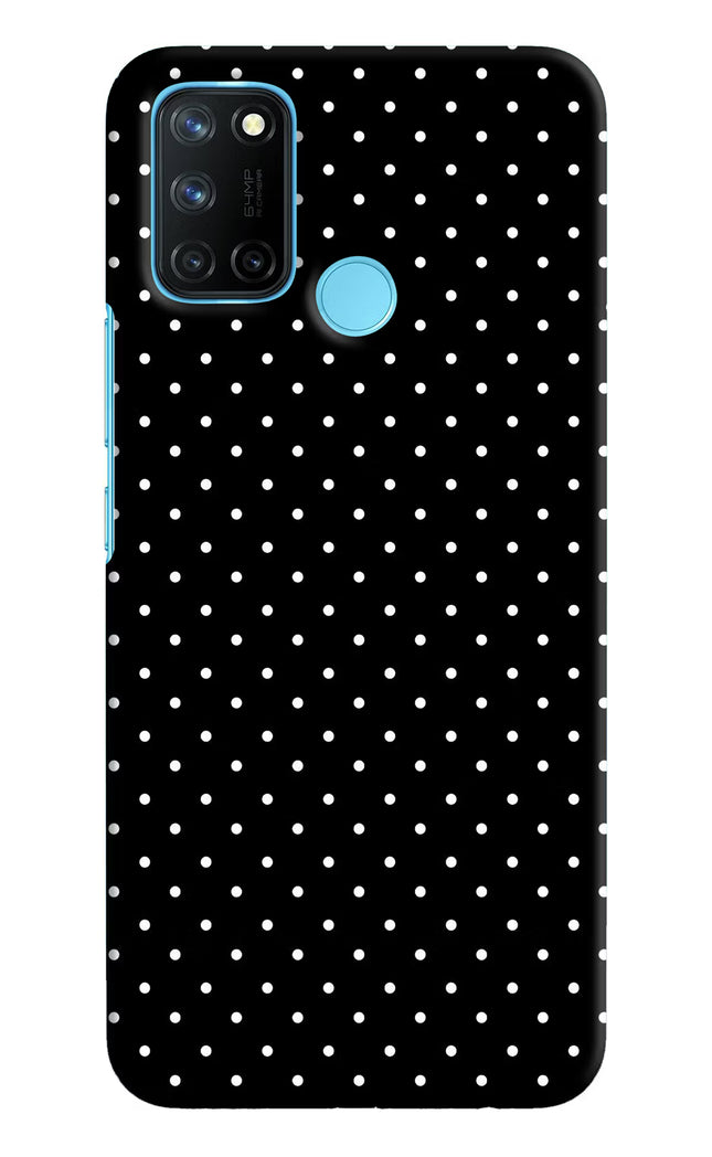 White Dots Realme C17/Realme 7i Hard Case Back Cover by Casekaro