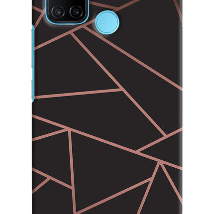 Geometric Pattern Realme C17/Realme 7i Hard Case Back Cover by Casekaro