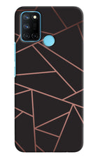 Geometric Pattern Realme C17/Realme 7i Hard Case Back Cover by Casekaro