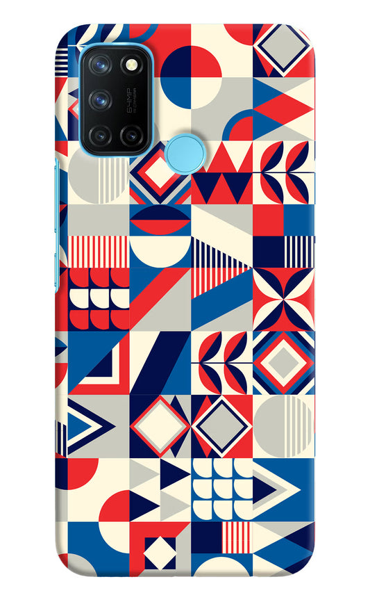 Colorful Pattern Realme C17/Realme 7i Hard Case Back Cover by Casekaro