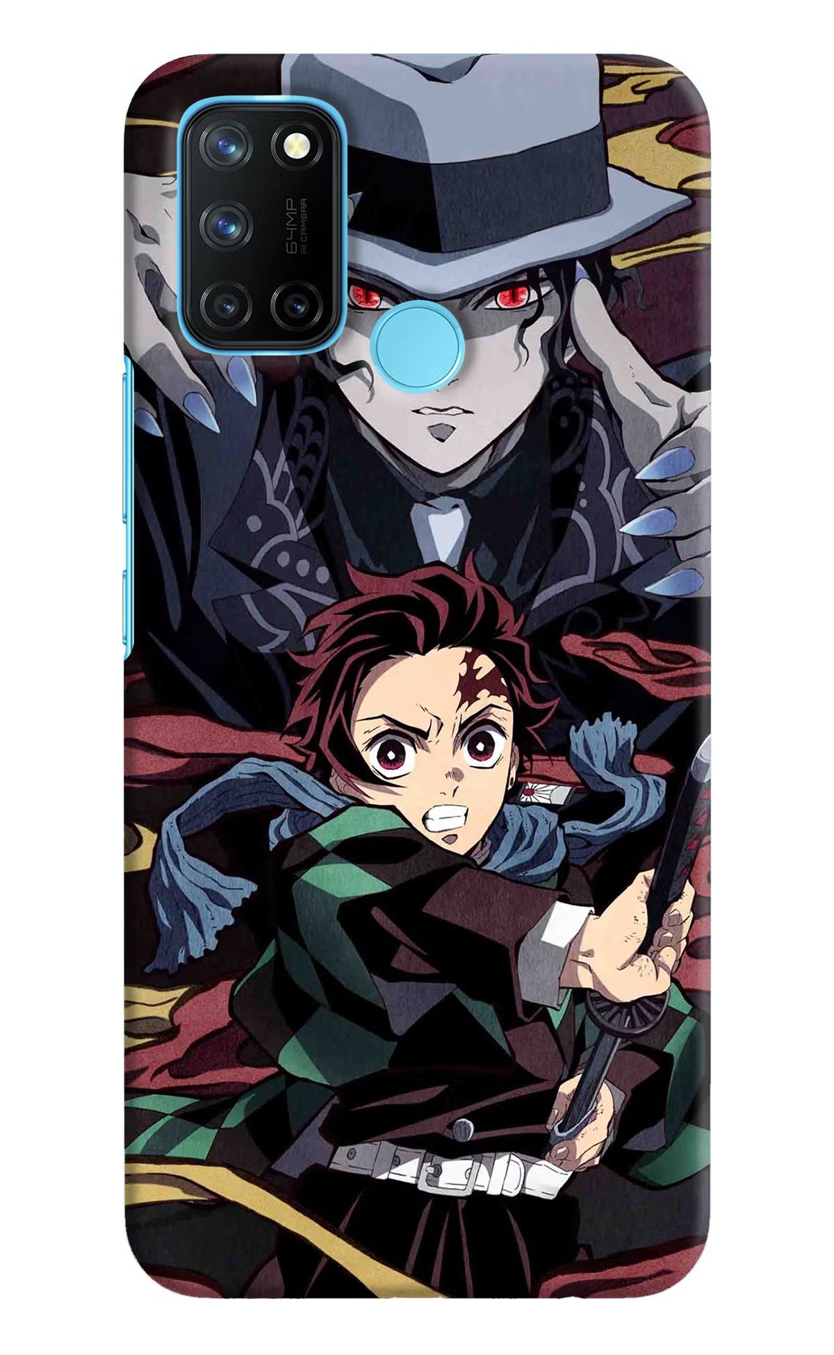 Demon Slayer Realme C17/Realme 7i Hard Case Back Cover by Casekaro