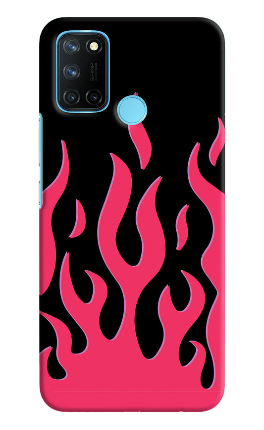 Fire Flames Realme C17/Realme 7i Hard Case Back Cover by Casekaro