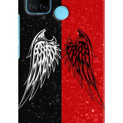 Wings Realme C17/Realme 7i Hard Case Back Cover by Casekaro