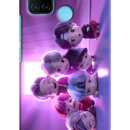 BTS Chibi Realme C17/Realme 7i Hard Case Back Cover by Casekaro