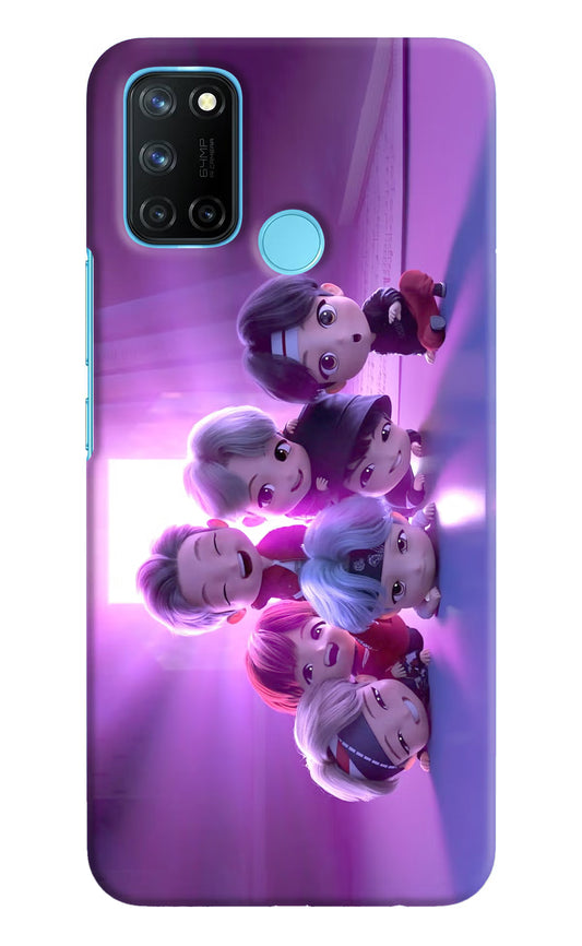 BTS Chibi Realme C17/Realme 7i Hard Case Back Cover by Casekaro