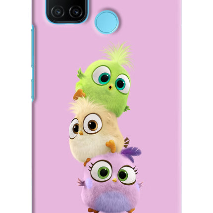 Cute Little Birds Realme C17/Realme 7i Hard Case Back Cover by Casekaro