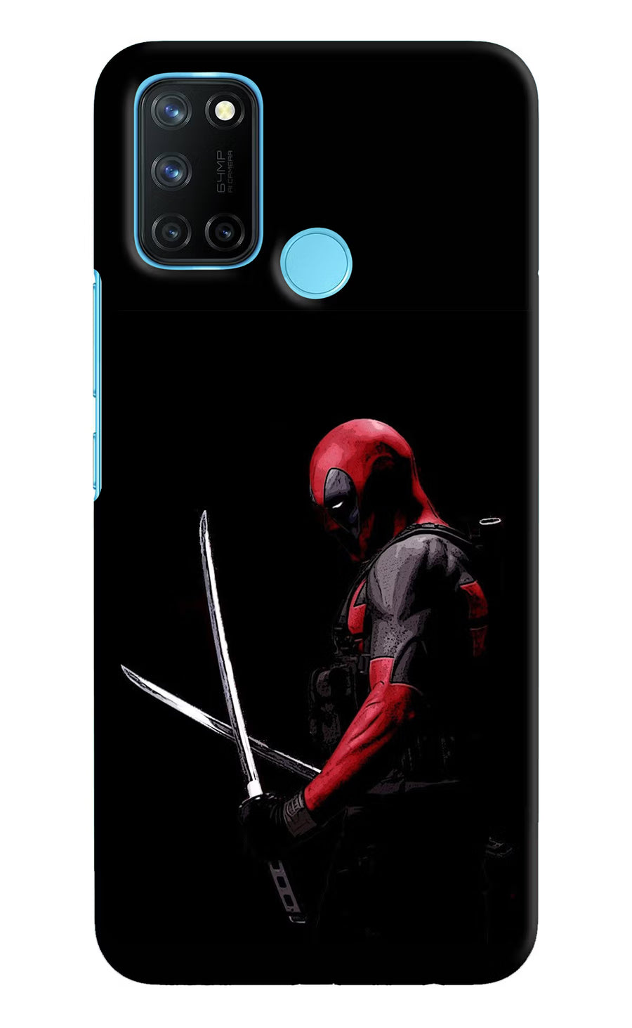 Deadpool Realme C17/Realme 7i Back Cover, Hard case