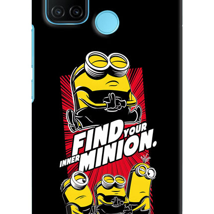 Find your inner Minion Realme C17/Realme 7i Hard Case Back Cover by Casekaro