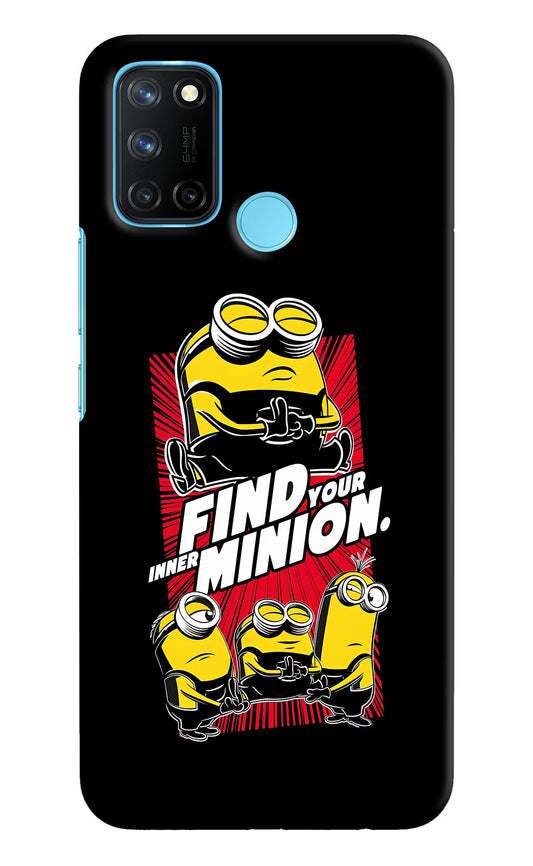 Find your inner Minion Realme C17/Realme 7i Hard Case Back Cover by Casekaro