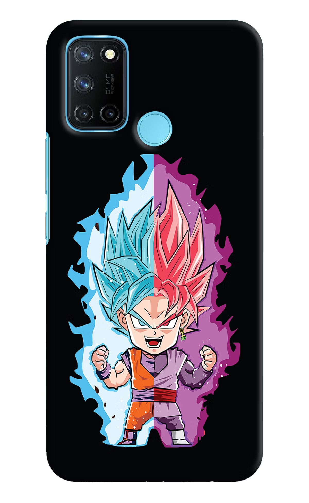 Chota Goku Realme C17/Realme 7i Hard Case Back Cover by Casekaro