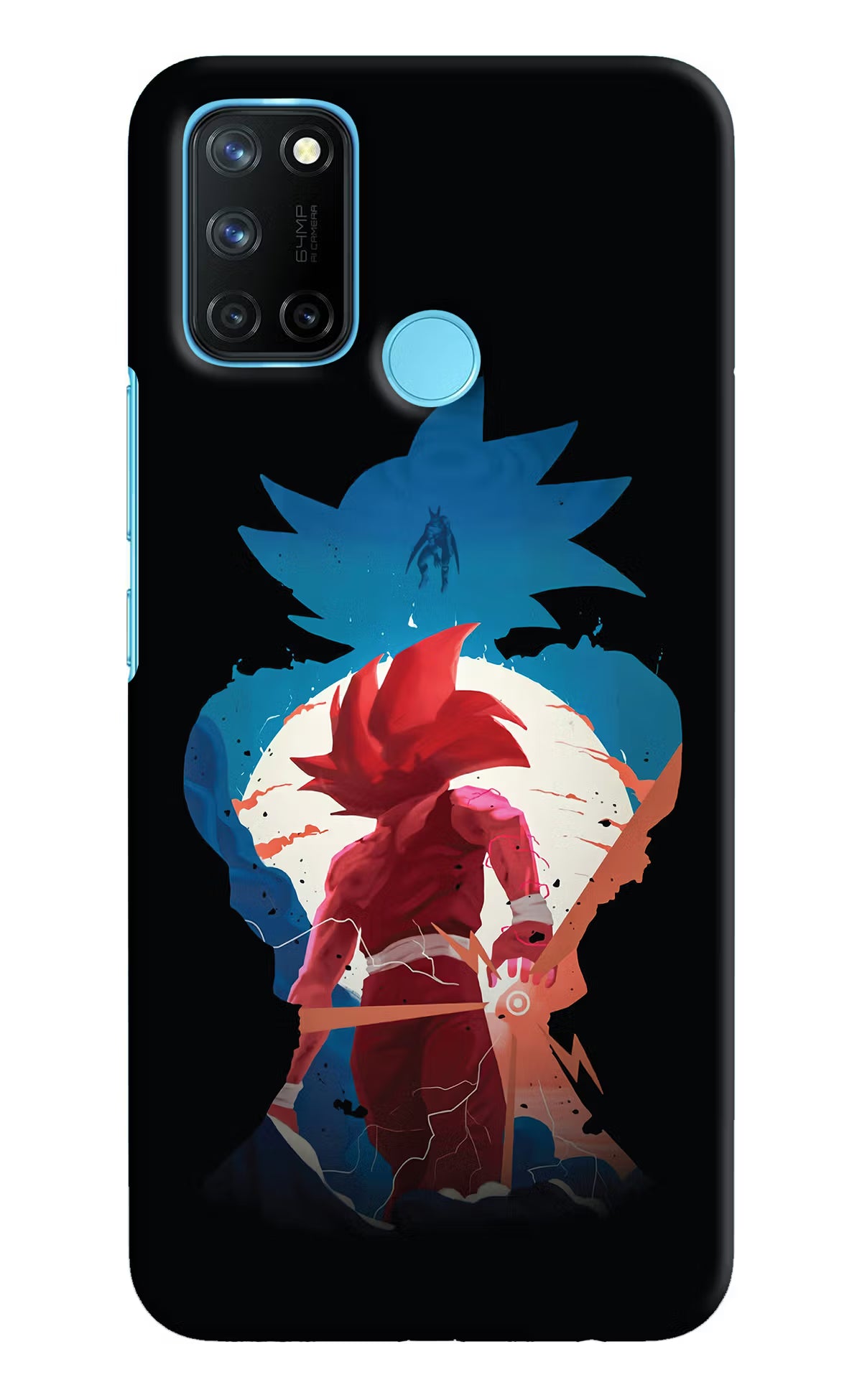Goku Realme C17/Realme 7i Hard Case Back Cover by Casekaro