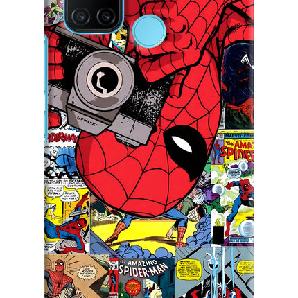 Spider Man Realme C17/Realme 7i Hard Case Back Cover by Casekaro