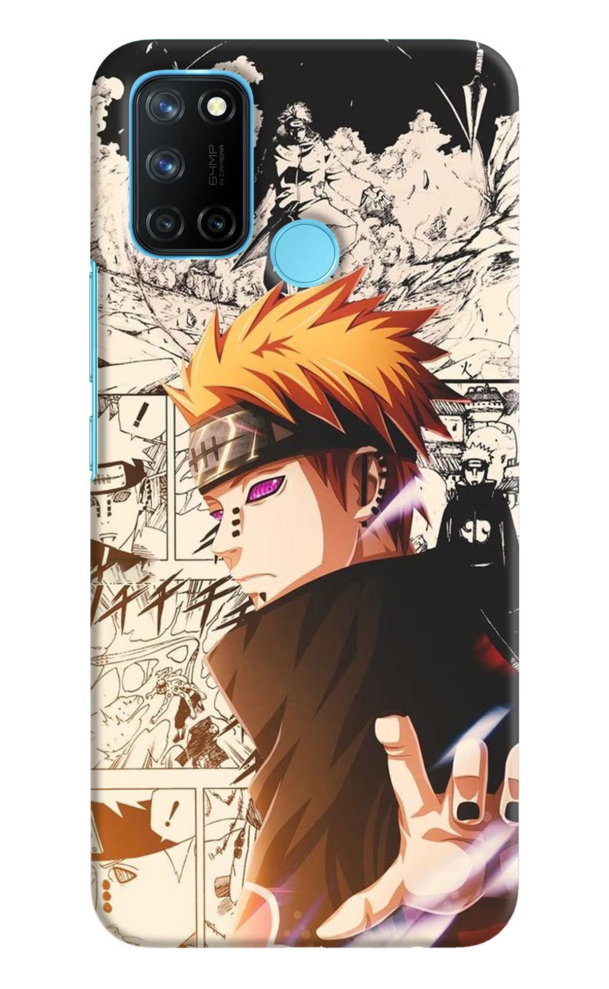 Pain Anime Realme C17/Realme 7i Hard Case Back Cover by Casekaro