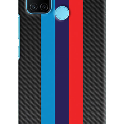 BMW Stripes Pattern Realme C17/Realme 7i Hard Case Back Cover by Casekaro