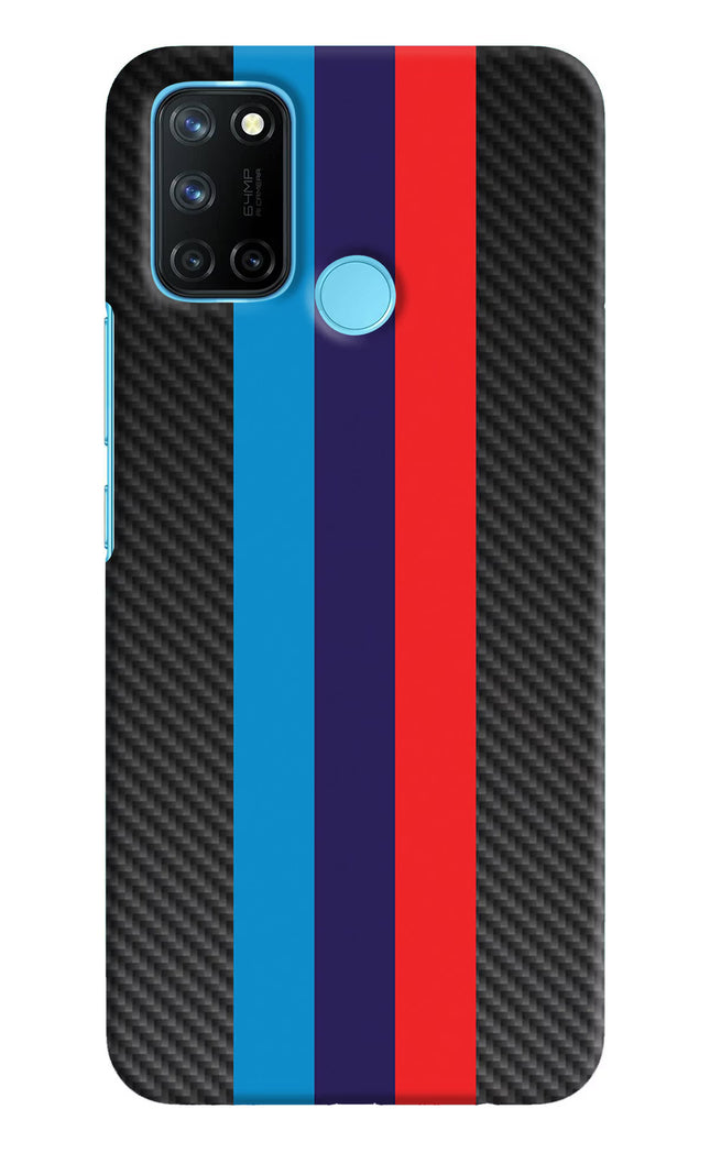 BMW Stripes Pattern Realme C17/Realme 7i Hard Case Back Cover by Casekaro