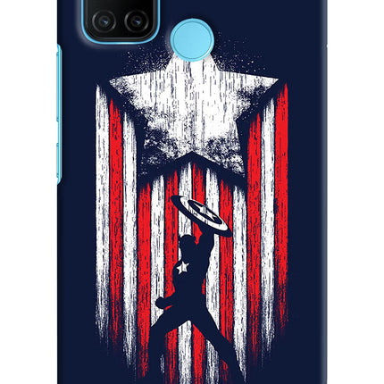 Captain America Marvel Art Realme C17/Realme 7i Hard Case Back Cover by Casekaro