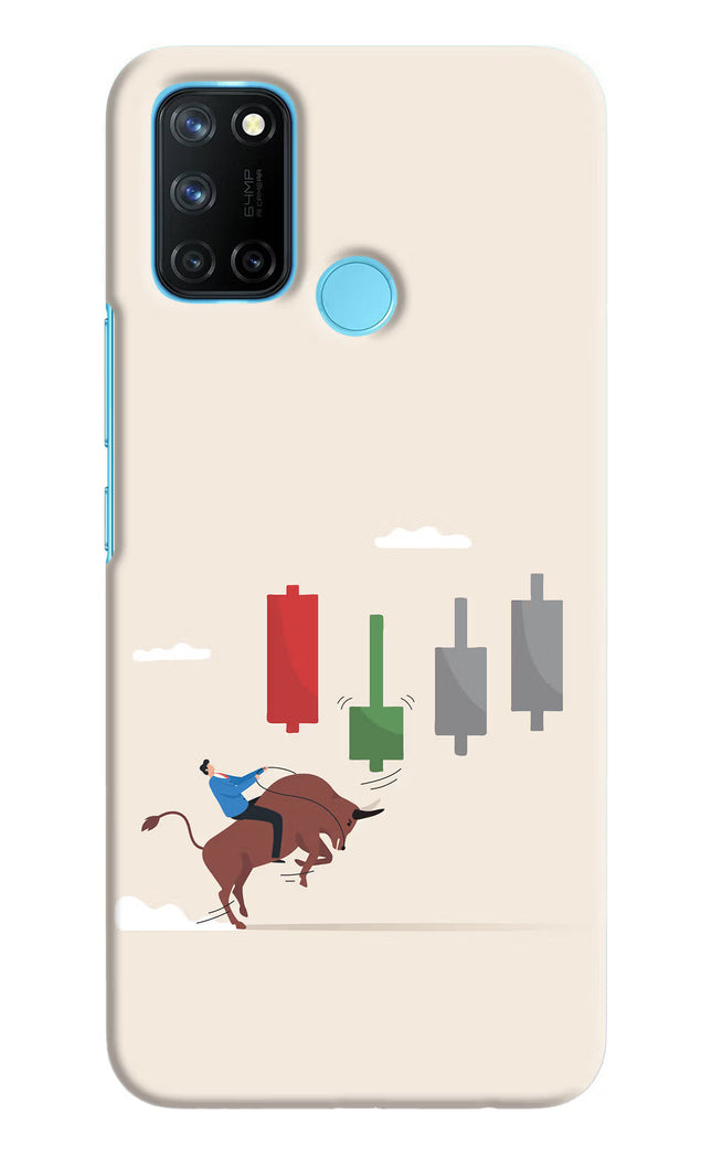 Bull Trading Momentum Realme C17/Realme 7i Hard Case Back Cover by Casekaro