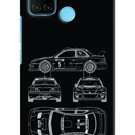 WRC'99 Realme C17/Realme 7i Hard Case Back Cover by Casekaro