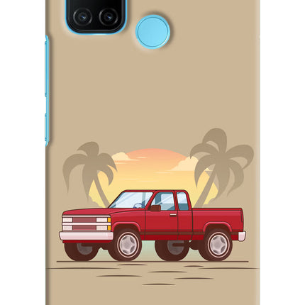 Desert Classic Drive Realme C17/Realme 7i Hard Case Back Cover by Casekaro