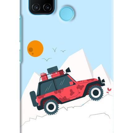 Mountain Trail Beast Realme C17/Realme 7i Hard Case Back Cover by Casekaro