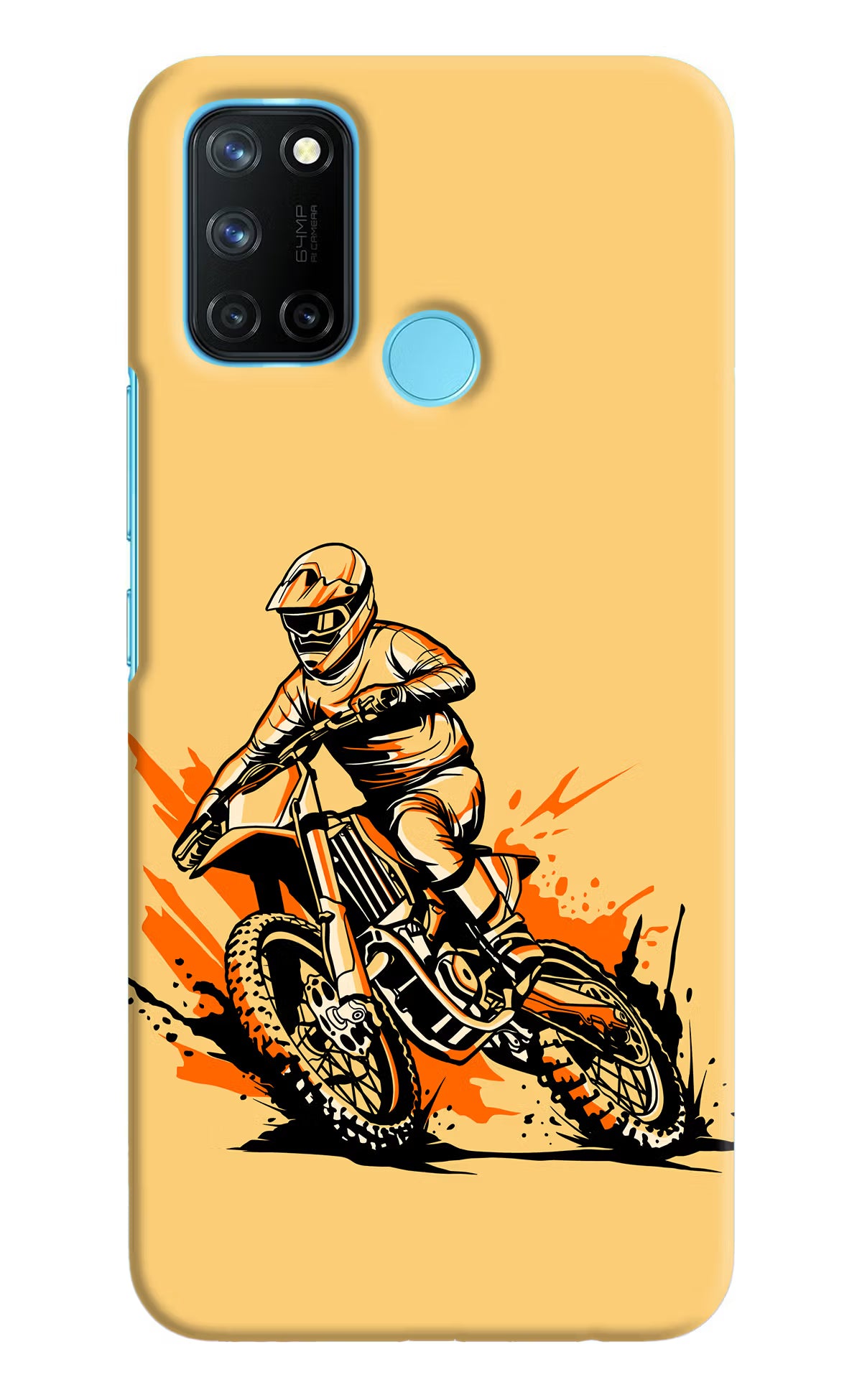 Off-Road Fury Realme C17/Realme 7i Hard Case Back Cover by Casekaro