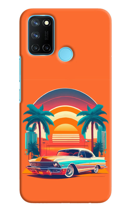 Palm Drive 80s Realme C17/Realme 7i Hard Case Back Cover by Casekaro