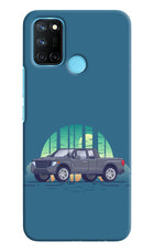Retro Garage Vibe Realme C17/Realme 7i Hard Case Back Cover by Casekaro
