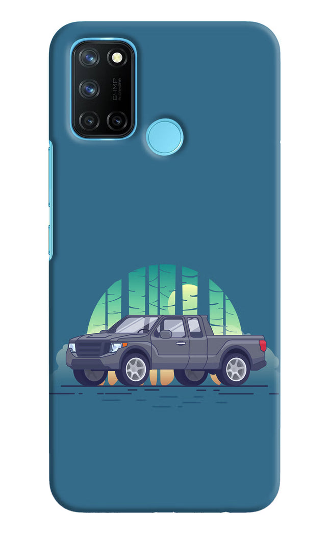 Retro Garage Vibe Realme C17/Realme 7i Hard Case Back Cover by Casekaro