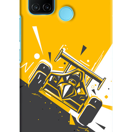 Track King Realme C17/Realme 7i Hard Case Back Cover by Casekaro