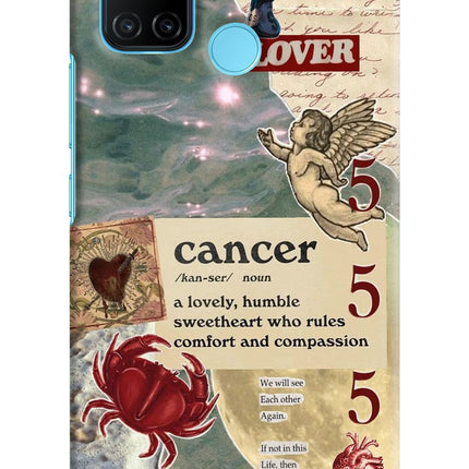 Cancer Zodiac Realme C17/Realme 7i Hard Case Back Cover by Casekaro